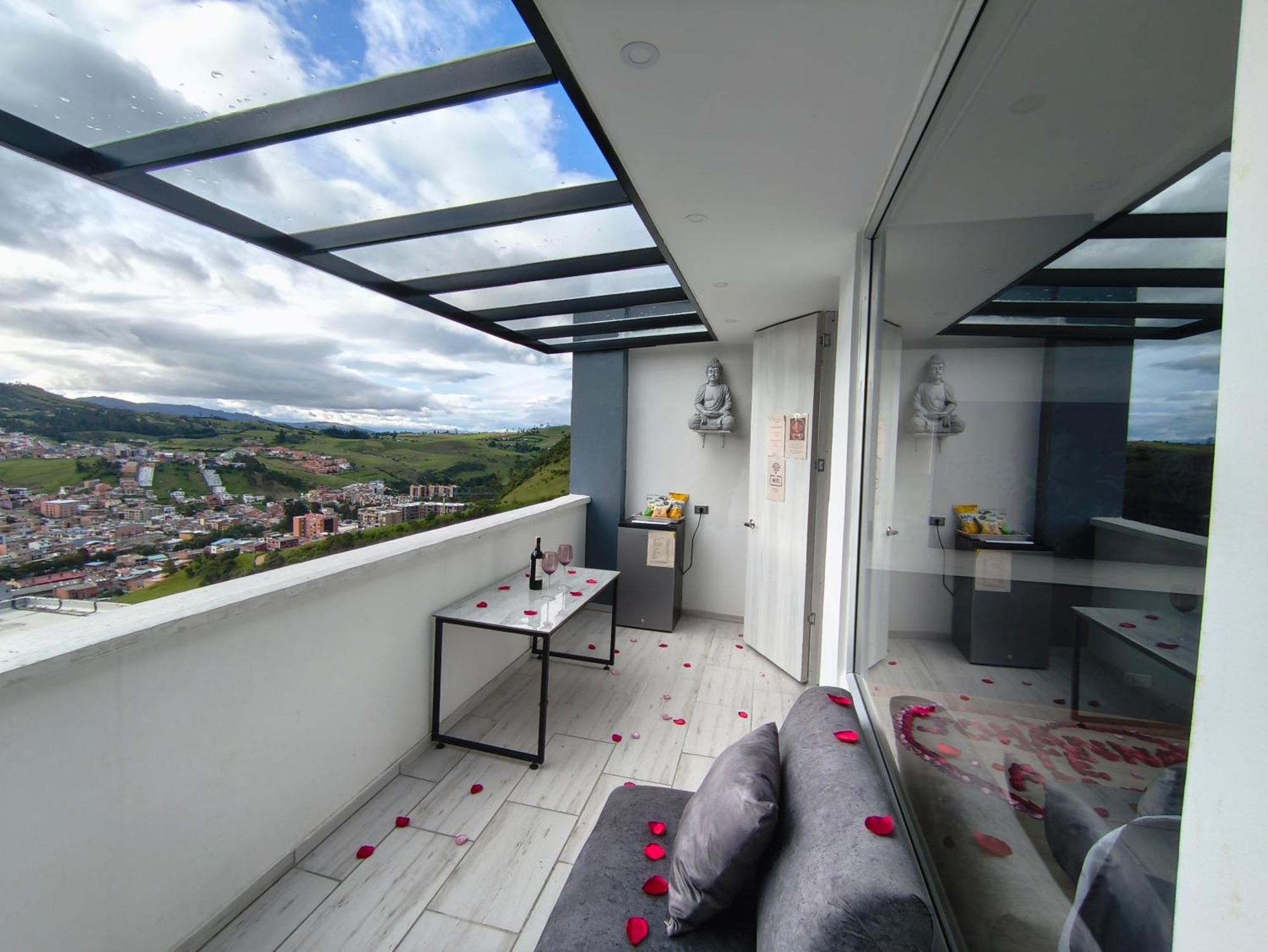 Penthouse Mirador Samsara Bed & Breakfast La Calera Eksteriør bilde